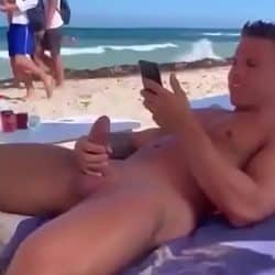 gay fun at beach