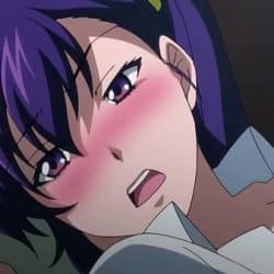 Purple Haired Busty Girl Loves Big Cock [UNCENSORED HENTAI]